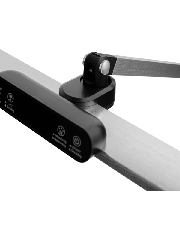 Светильник KD-878 C03 серебр. LED 12Вт, 650лм, RA>90, рег.ярк/цв.темп