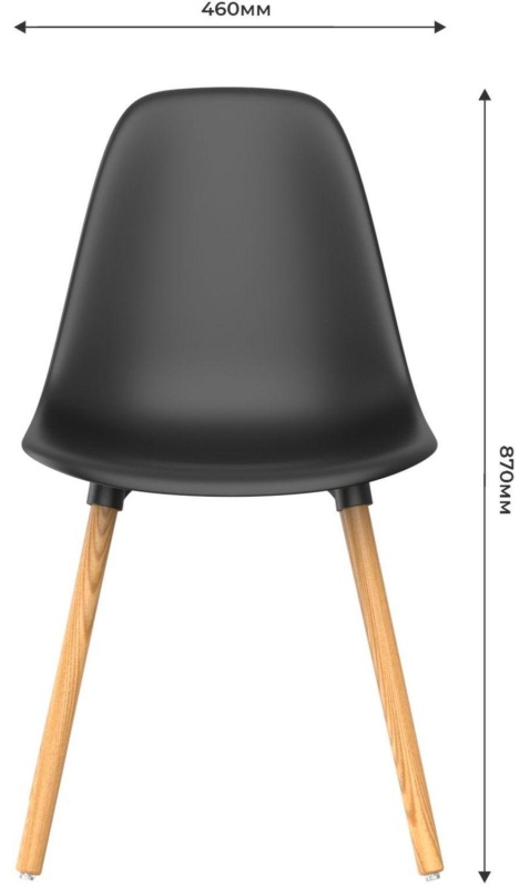 Стул CT_ BRAVA черный