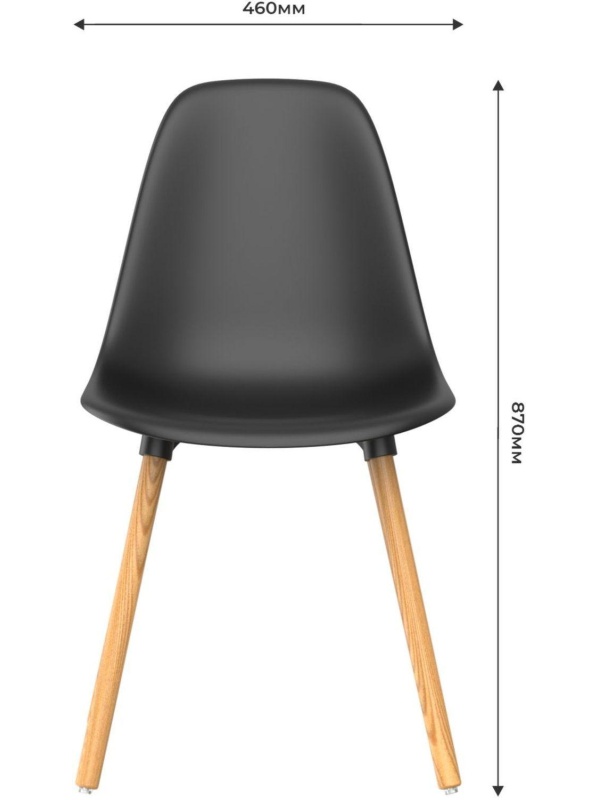 Стул CT_ BRAVA черный