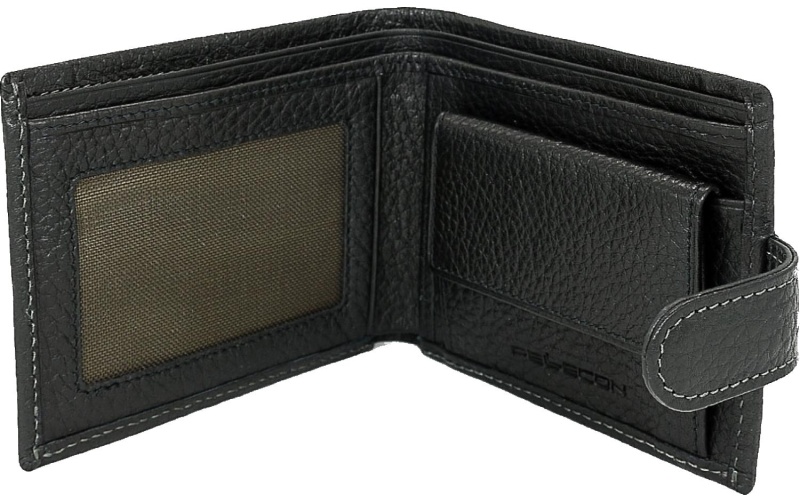 Портмоне мужское Пеллекон черный арт.102-5501-14