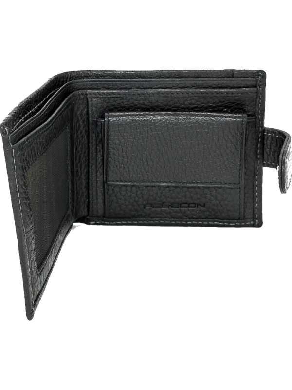 Портмоне мужское Пеллекон черный арт.102-5501-14