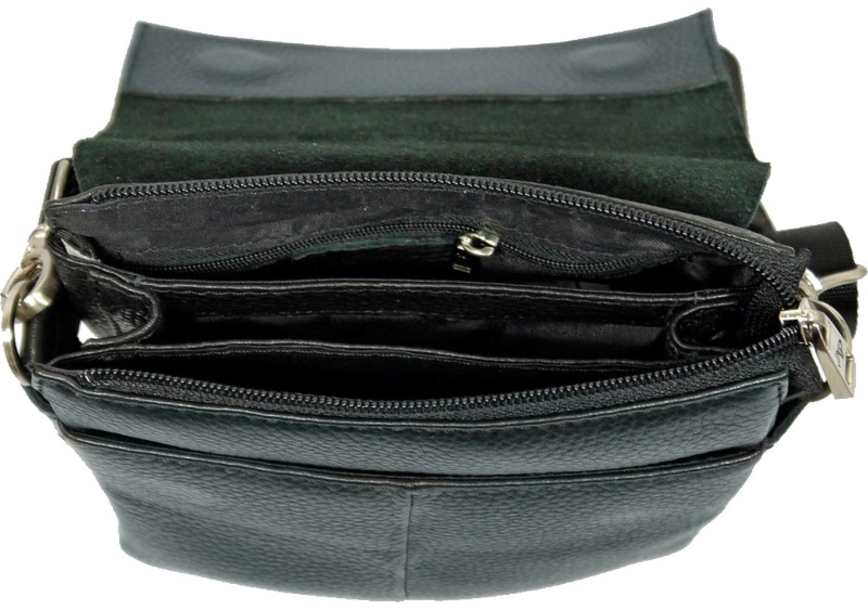 Сумка мужская Пеллекон черный арт.102-877-1