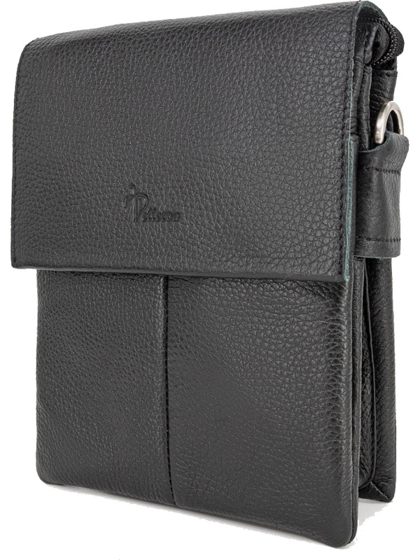 Сумка мужская Пеллекон черный арт.102-877-1