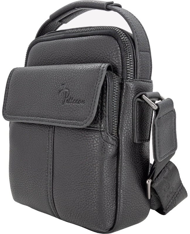 Сумка мужская Пеллекон черный арт.812-81764-1