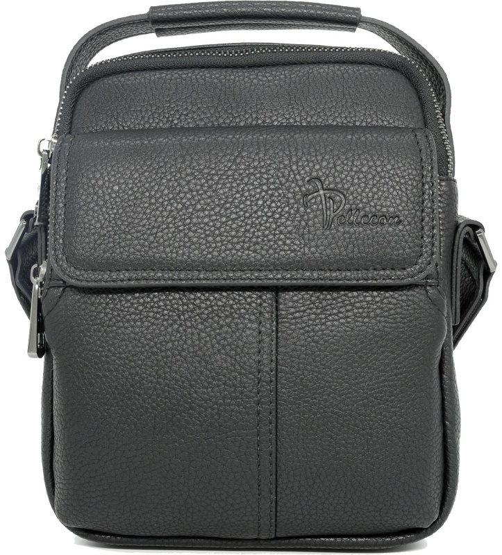 Сумка мужская Пеллекон черный арт.812-81764-1