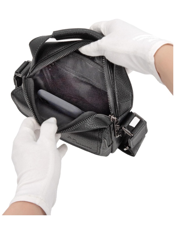 Сумка мужская Пеллекон черный арт.812-81764-1