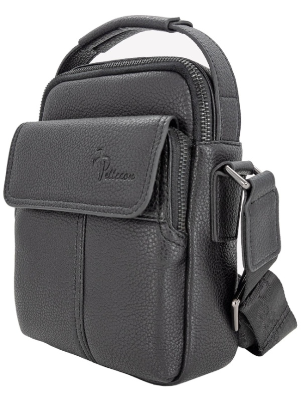 Сумка мужская Пеллекон черный арт.812-81764-1