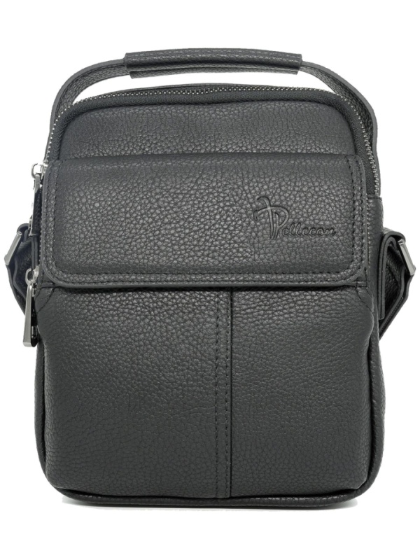 Сумка мужская Пеллекон черный арт.812-81764-1