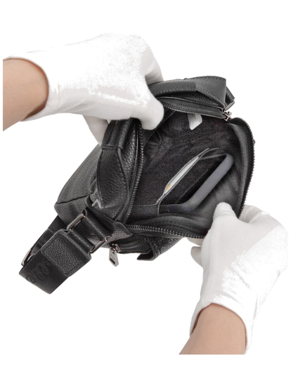 Сумка мужская Пеллекон черный арт.812-81764-1