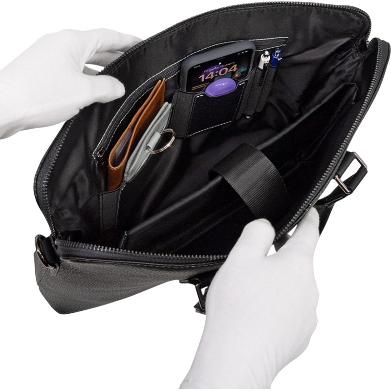 Портфель мужской Пеллекон черный арт.812-21917-1