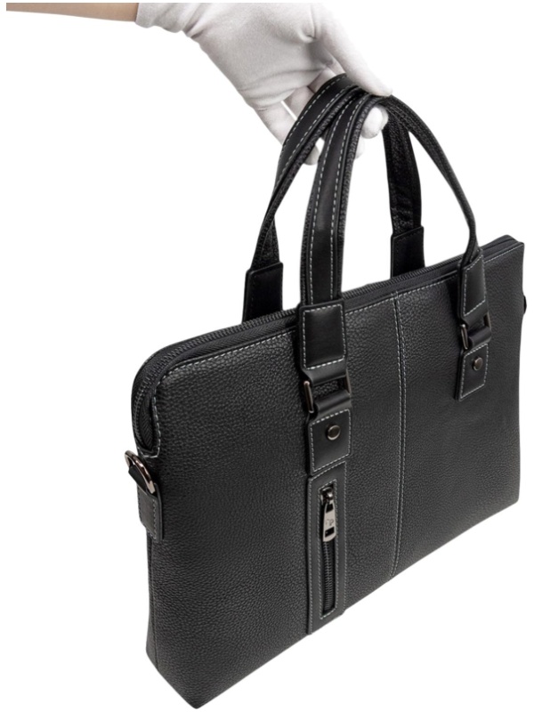 Портфель мужской Пеллекон черный арт.812-21917-1