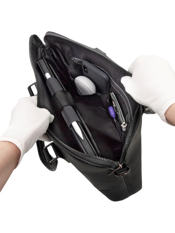 Портфель мужской Пеллекон черный арт.812-21917-1