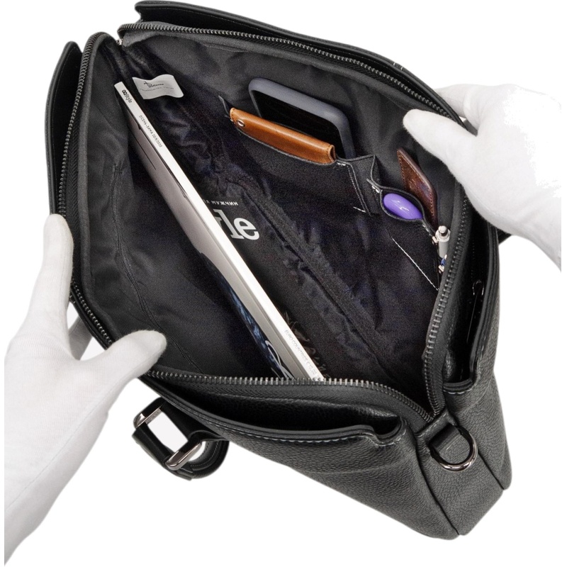 Портфель мужской Пеллекон черный арт.812-21939-1