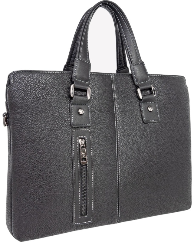 Портфель мужской Пеллекон черный арт.812-21939-1