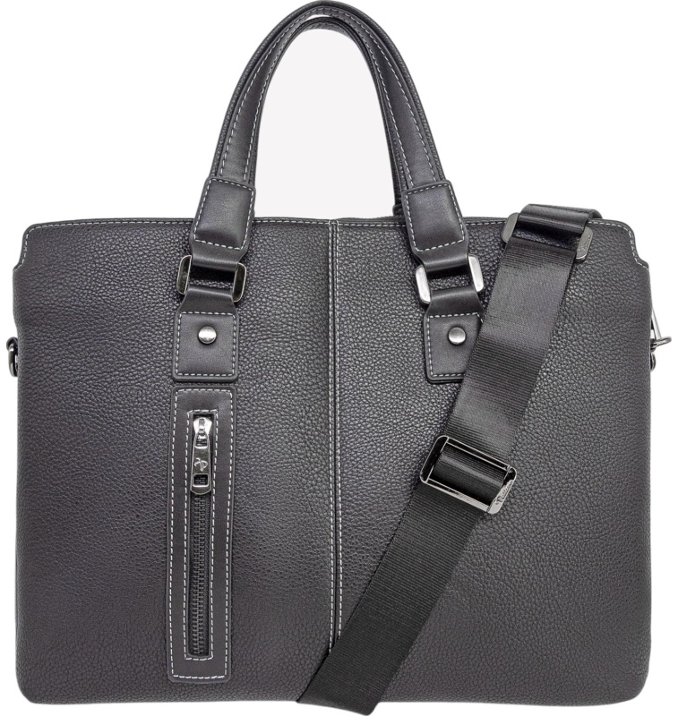 Портфель мужской Пеллекон черный арт.812-21939-1