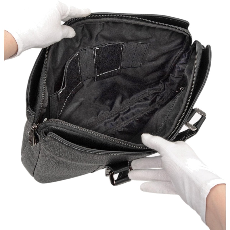 Портфель мужской Пеллекон черный арт.812-21939-1