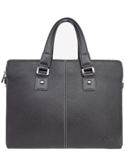 Портфель мужской Пеллекон черный арт.812-21939-1