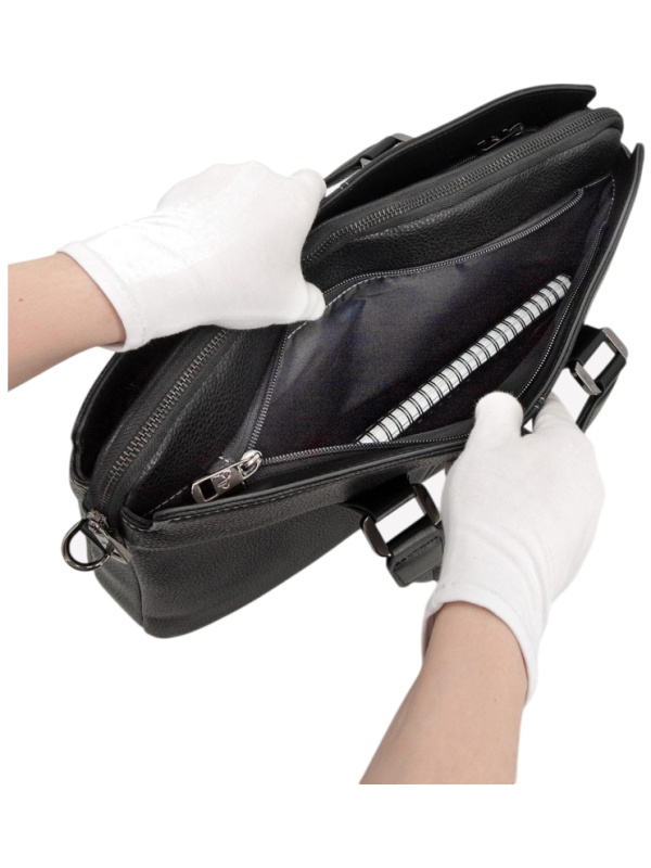 Портфель мужской Пеллекон черный арт.812-21939-1