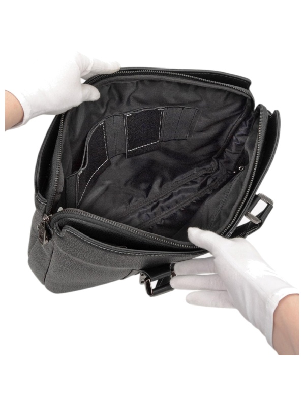 Портфель мужской Пеллекон черный арт.812-21939-1