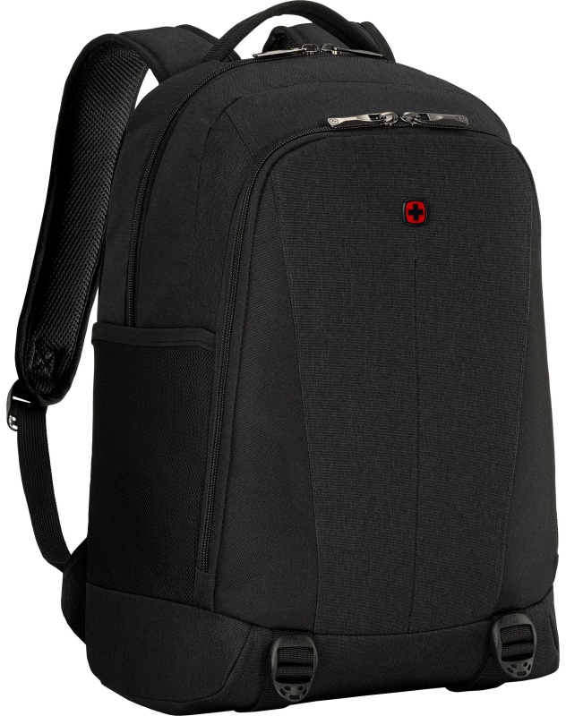 Рюкзак WENGER Oryson 16,чёрн,перераб ПЭТ/Полиэст, 32х45х19см, 25л., 653213