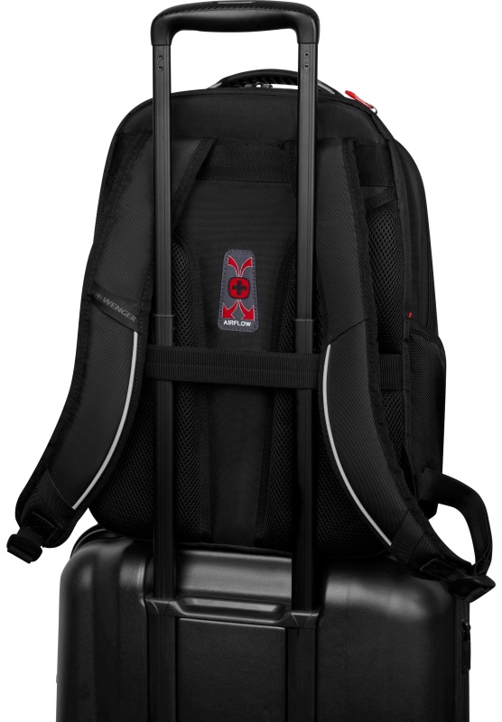 Рюкзак WENGER ALTAIR 15.6, черн,перераб ПЭТ/Полиэст, 32х21х44см,22л,653186