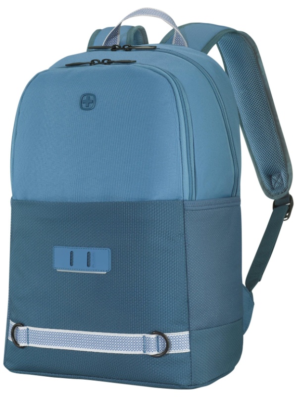 Рюкзак WENGER Tyon 15.6,голуб,перераб ПЭТ/Полиэст, 32х18х48см,23л., 653183