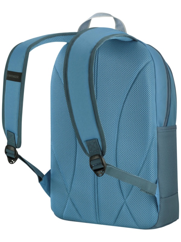 Рюкзак WENGER Tyon 15.6,голуб,перераб ПЭТ/Полиэст, 32х18х48см,23л., 653183