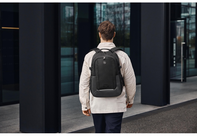 Рюкзак WENGER XE Ryde 16, черн, перераб ПЭТ/Полиэст, 33х22х47см,26л,612736