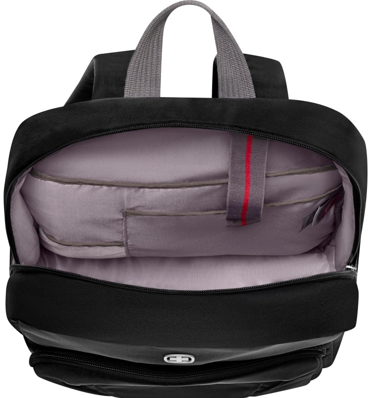 Рюкзак WENGER Motion 15.6, черн, нейлон, 31 x 17 x 42 см, 20 л, 612545