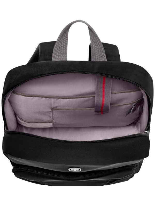 Рюкзак WENGER Motion 15.6, черн, нейлон, 31 x 17 x 42 см, 20 л, 612545