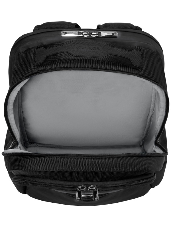 Рюкзак WENGER XE Resist 16, черн,перераб ПЭТ/Полиэст,30х20х44см,23л,612737