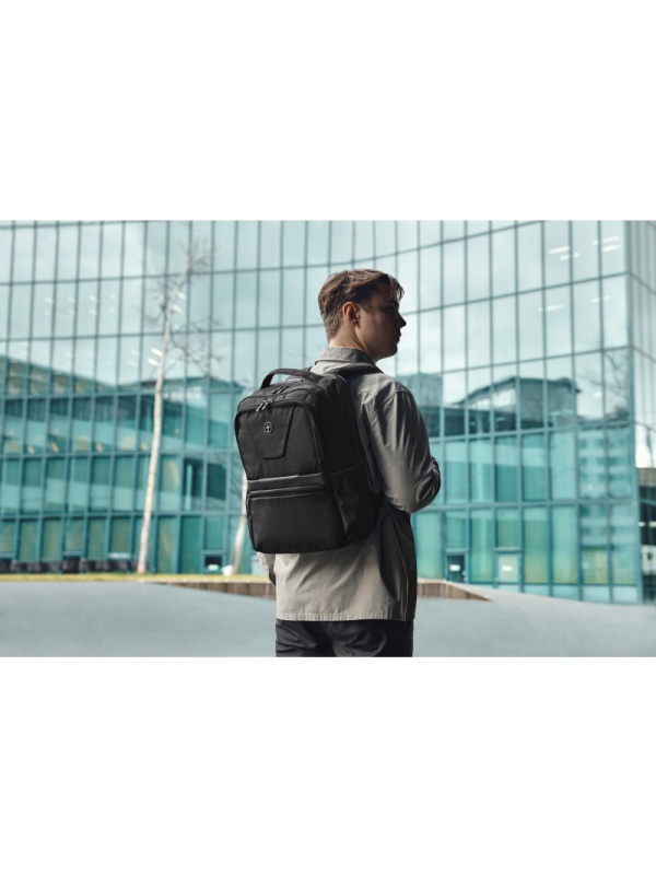 Рюкзак WENGER XE Resist 16, черн,перераб ПЭТ/Полиэст,30х20х44см,23л,612737