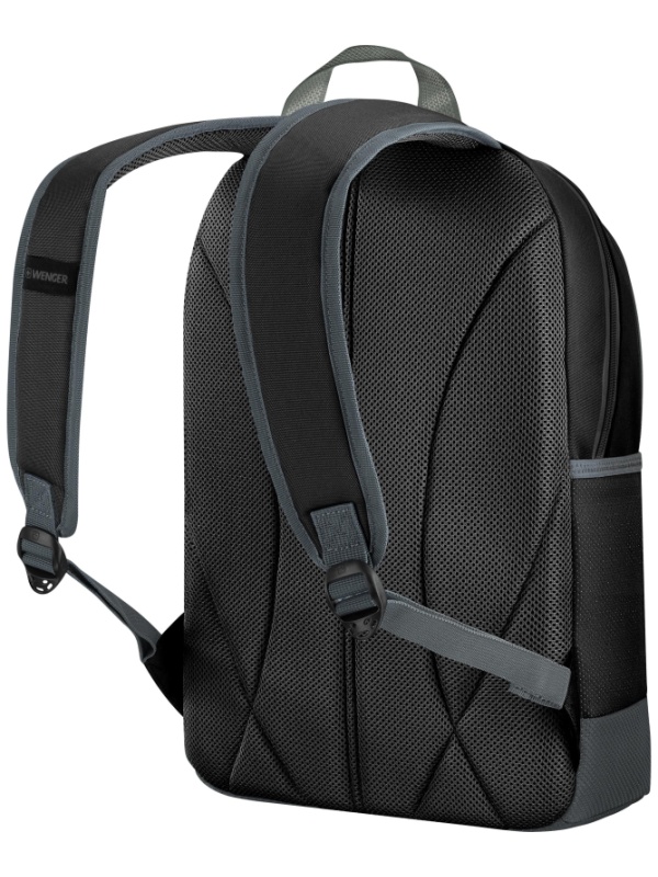 Рюкзак WENGER Tyon 15.6, антрацит/черн,ПЭТ/Полиэс, 32х18х48см,23л,653182