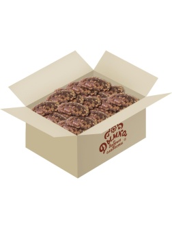 Пряники Дымка Ореховая палочка 4кг/уп