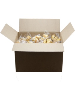 Печенье Комплимент Корпорация удачи с клас. предсказаниями, 600г, 100шт/уп