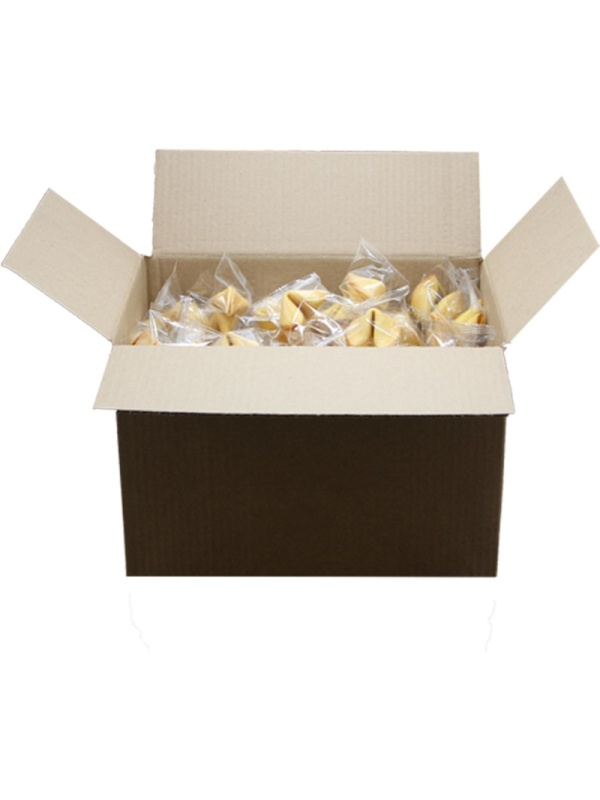 Печенье Комплимент Корпорация удачи с клас. предсказаниями, 600г, 100шт/уп