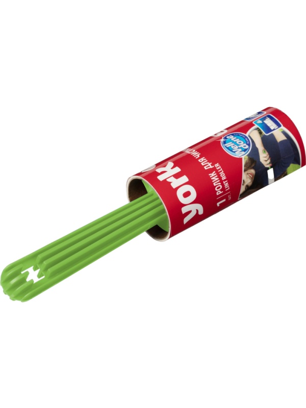 Ролик для чистки одежды 20 листов + наб. 4 сменных блока YORK, 068020