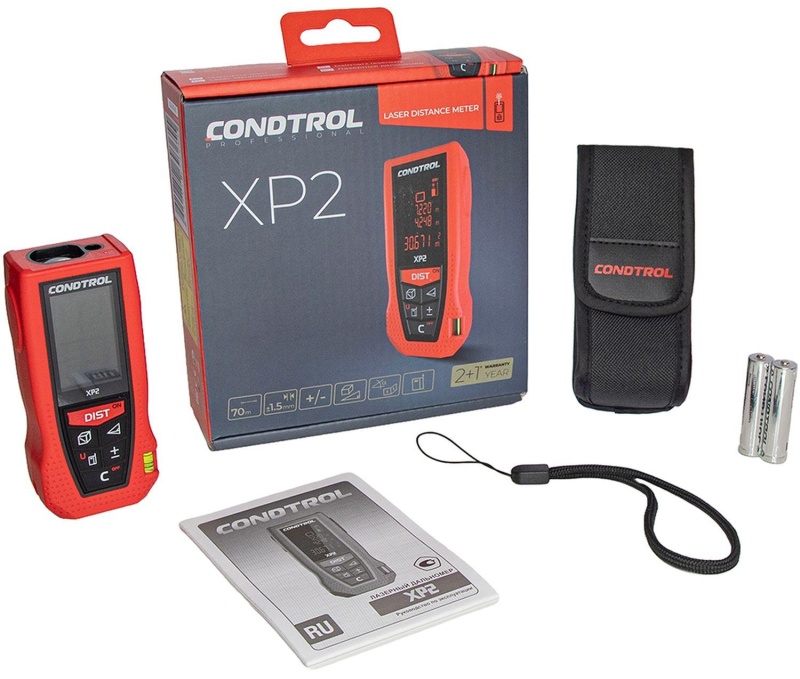 Дальномер лазерный  CONDTROL XP2, 70 m с поверкой