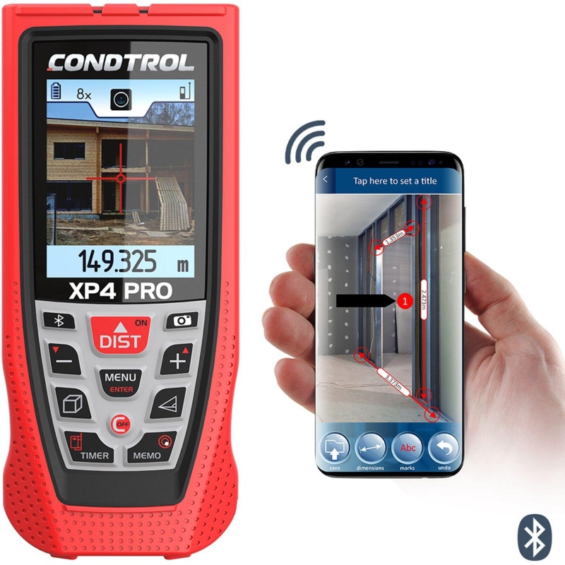 Дальномер лазерный  CONDTROL XP4 pro, 150 m с поверкой