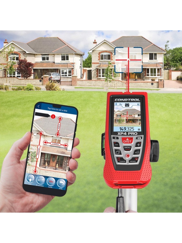 Дальномер лазерный  CONDTROL XP4 pro, 150 m с поверкой