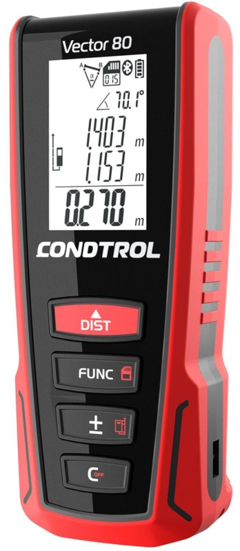 Дальномер лазерный CONDTROL Vector 80 с поверкой