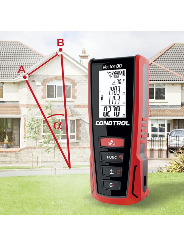 Дальномер лазерный CONDTROL Vector 80 с поверкой