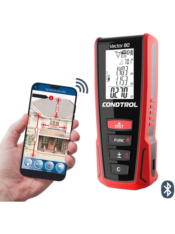 Дальномер лазерный CONDTROL Vector 80 с поверкой