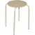 Табурет XPP_Береста с круглым сиденьем h45 бежевый