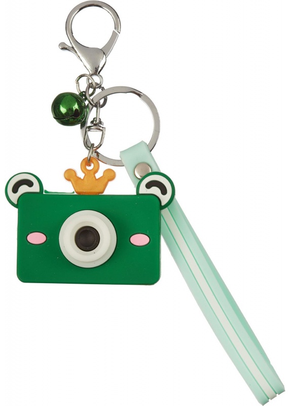 Брелок Тубус на молнии белый