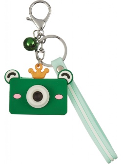 Брелок Тубус на молнии белый