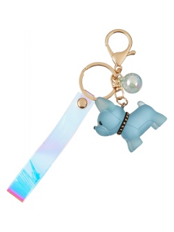 Брелок Собачка голубой