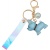 Брелок Собачка голубой