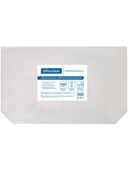 Покрытия на унитаз OfficeClean Professional (Система V1), 1/2 сложения, 200шт., 37*41см