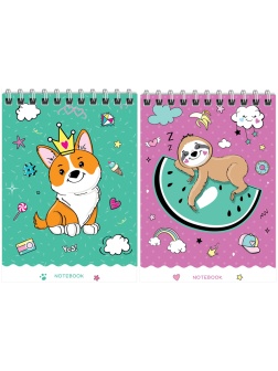 Блокнот А6 80л. на гребне ArtSpace 